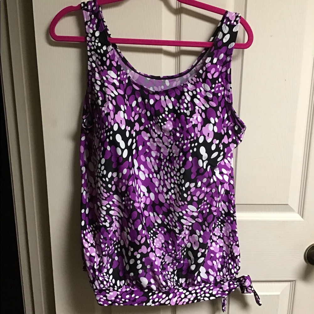 Women’s 3x tankini with shorts Never worn.